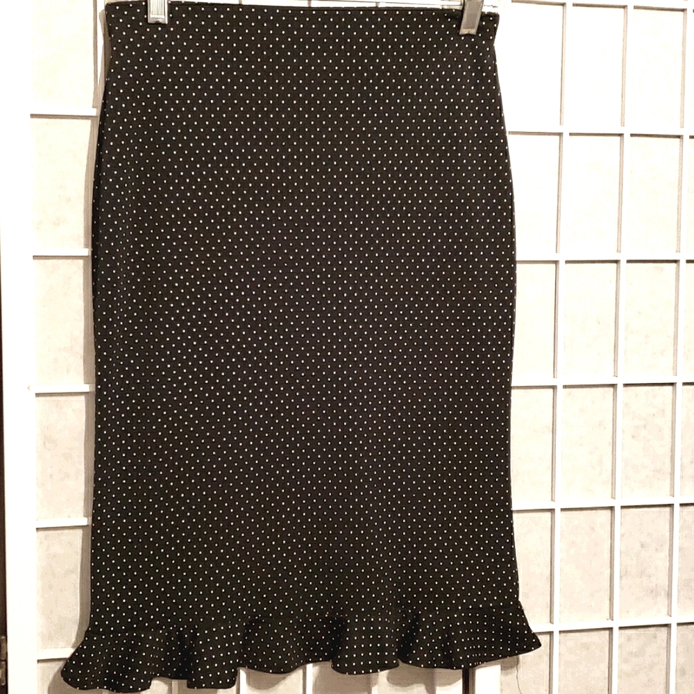 ING INTERNATIONAL NEWPORT GROUP KNIT SKIRT SZ L